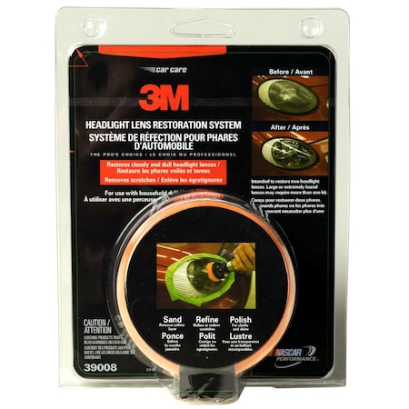 3M 3M Headlight Restorer Kit 39008